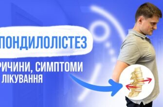Спондилолістез: що це таке, причини, симптоми та лікування